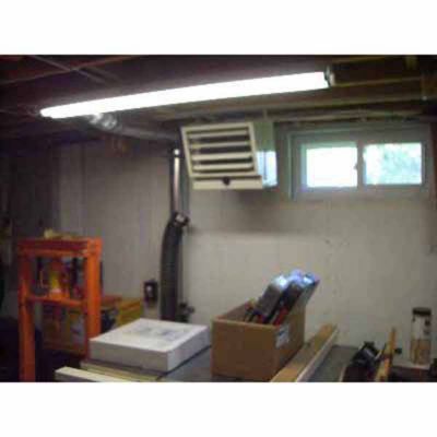 Image showing  Electric Greenhouse and Work Shop Heating System, 600 sq. ft., 17,000 BTU