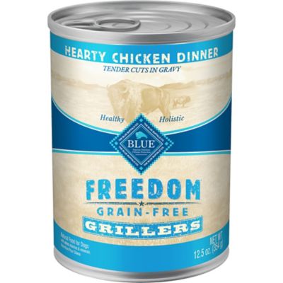 Blue Buffalo Freedom All Life Stages Grain-Free Chicken Chunks Wet Dog Food, 12.5 oz. Can