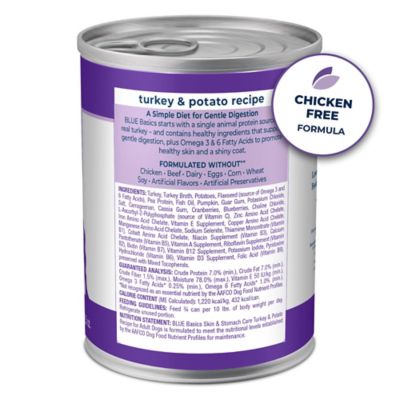 Image showing  Adult Limited Ingredient Grain-Free Natural Turkey Pate Wet Dog Food, 12.5 oz. Can