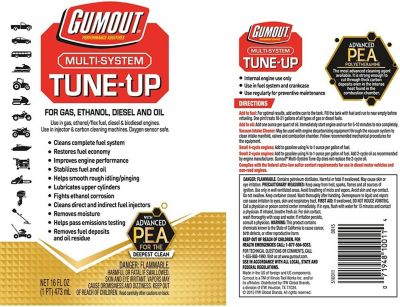 Image showing 7 th Gumout 16 oz. Multi-System Tune-Up Additive
