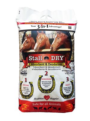 Stall DRY Barn Odor Absorbent and Deodorizer, 25 lb. Price pending