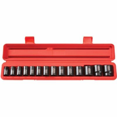 Tekton 1 2 In Drive Shallow Impact Socket Set 3 8 1 1 4 In 6 Point Cr V 4816 At Tractor Supply Co