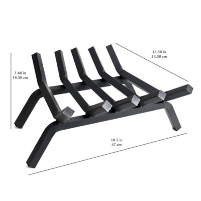 Image showing  3/4 in. Steel Fireplace Grate, 18 in., 5 Bar