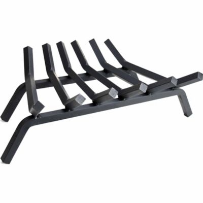 Pleasant Hearth 3/4 in. Steel Fireplace Grate, 24 in., 6 Bar