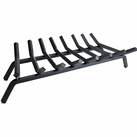Pleasant Hearth 3/4 in. Steel Fireplace Grate, 30 in., 8 Bar