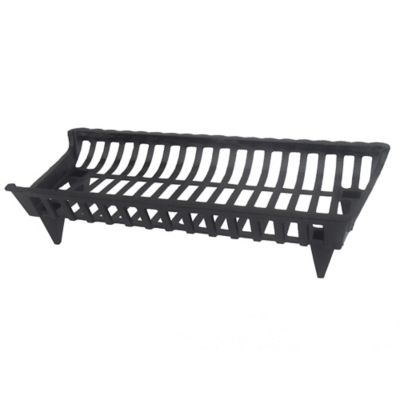 Pleasant Hearth Cast Iron Fireplace Grate, 30 in. x 15 in. x 6-3/4 in.