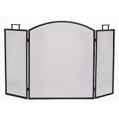 Pleasant Hearth Classic 3-Panel Fireplace Screen