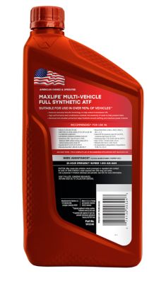 Image showing  MaxLife Multi-Vehicle Automatic Transmission Fluid (ATF) 1 QT