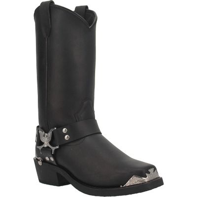 Dingo Men's Chopper Fashion Western Boots with Jeweled Strap