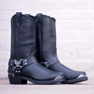 Image showing 5 th Dingo Men's Chopper Fashion Western Boots with Jeweled Strap