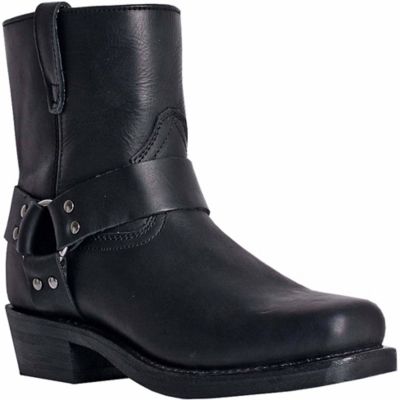 mens slip on boots with zipper