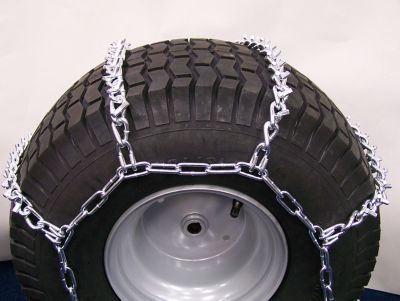 Peerless Chain 26x10x14 ATV Tire Chains, 26x11x10 Minimum Tire Size, 20 lb., 2-Pack