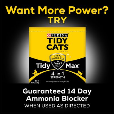 Image showing 7 th Purina Tidy Cats 4-in-1 Strength Scented Clumping Clay Cat Litter, Multi-Cat