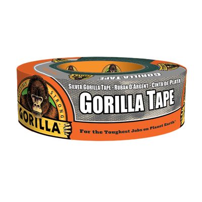 Gorilla 1.88 in. x 30 yd. Silver Gorilla Tape