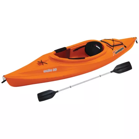 Sun Dolphin Aruba 10'7" Sit-In Kayak Tangerine Kayaks