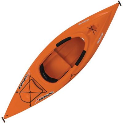 Image showing  10 ft. 7 in. Aruba Sit-Inside Kayak, Tangerine