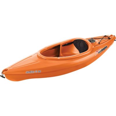 Sun Dolphin Aruba 8 ft. SS Kayak with Paddle, Tangerine