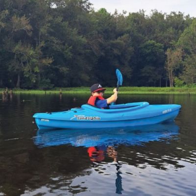 Image showing 7 th Sun Dolphin 8 ft. Aruba SS Sit-Inside Kayak, Ocean