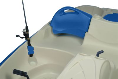 Image showing  5-Person Sun Slider Pedal Boat with Canopy, Blue, 96 in. L x 65 in. W, 545 lb. Capacity