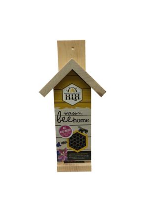 Harvest Lane Honey Natural Wood Color Mason Bee Home