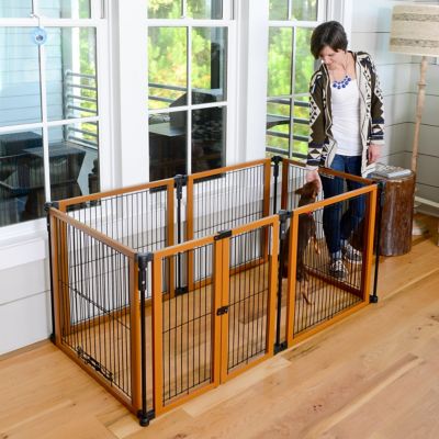 Image showing 5 th Cardinal Perfect Fit Pet Gate, Wood/Wire, 26-1/2 in.
