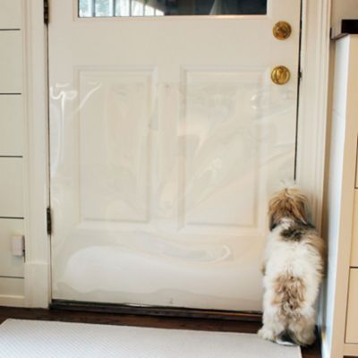 Cardinal Pet Door Shield Clear 33 In, Dog Door Attachment For Sliding Door