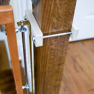 Image showing  Large Square Clamp for Cardinal Pet Gates, Natural