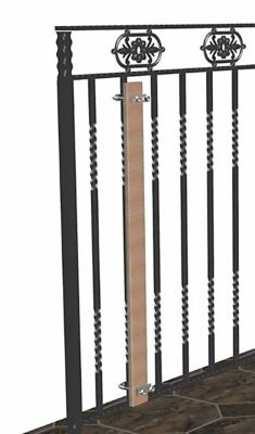 Image showing  Wrought Iron Kit for Cardinal Pet Gates, Natural