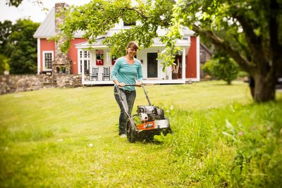 Image showing  22 in. Gas-Powered Premier 6.75 ft.-lb. Briggs & Stratton Engine Trimmer and Mower