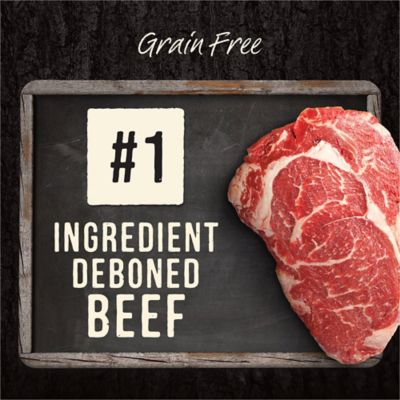 Image showing  Backcountry Grain Free Dry Adult Dog Food Kibble With Freeze Dried Raw Pieces, Great Plains Red Recipe