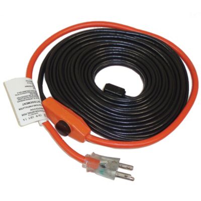 Image showing 6 th Frost King 18 ft. Automatic Electric Water Pipe Heat Cable Kit