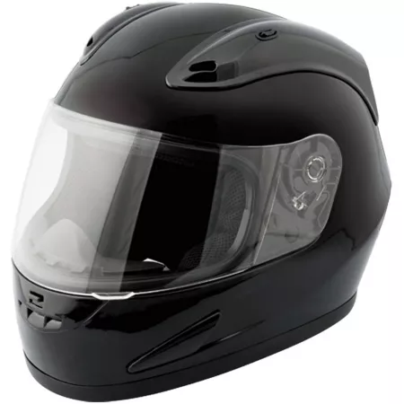 Raider Octane Adult Full Face Helmet Gloss Black Large Powersport Helmets