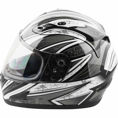 Image showing  Octane Full-Face Helmet, Silver/Black, Medium