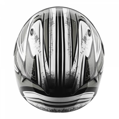 Image showing  Octane Full-Face Helmet, Silver/Black, XL