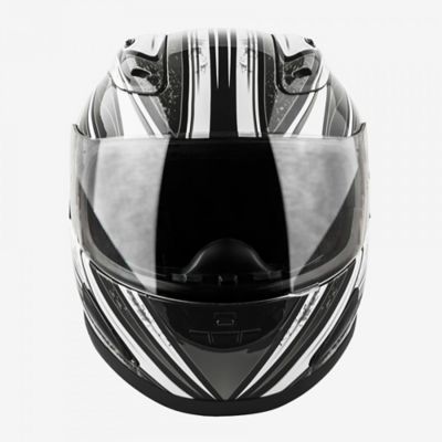 Image showing  Octane Full-Face Helmet, Silver/Black, 2XL