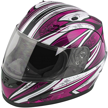 Raider Octane Full-Face Helmet, Pink/Black, Small
