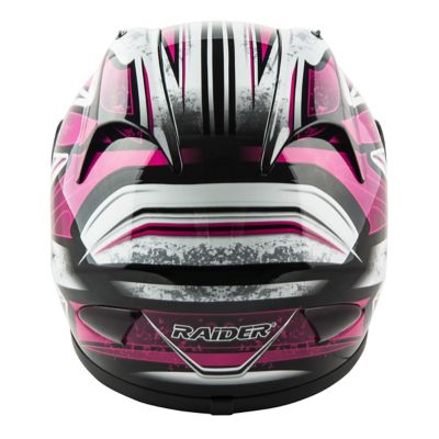 Image showing  Octane Full-Face Helmet, Pink/Black, Medium