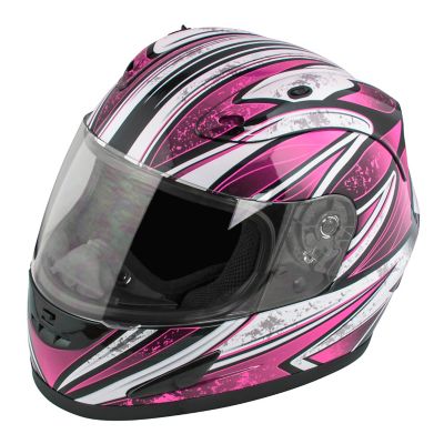 Raider Octane Full-Face Helmet, Pink/Black, Large