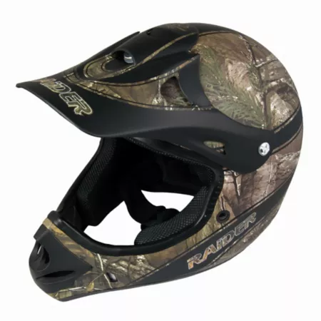 Raider Ambush Team Realtree MX Adult Helmet Small Powersport Helmets