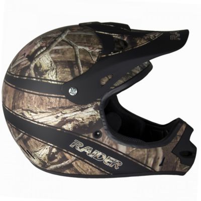 Image showing  Adult Ambush MX Helmet, Mossy Oak, Small