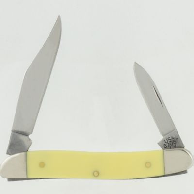 Image showing  2 in. Smooth Synthetic CS Pen Knife, Yellow