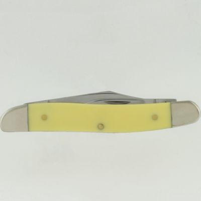 Image showing  2 in. Smooth Synthetic CS Pen Knife, Yellow