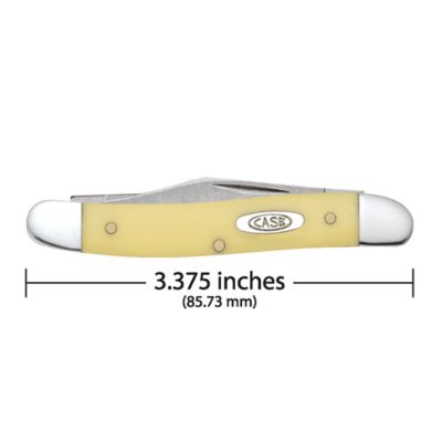 Image showing  2 in. Smooth Synthetic CS Pen Knife, Yellow