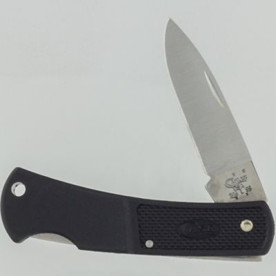 Case Cutlery 2.2 in. Synthetic Case Caliber Small Lockback Knife, Black