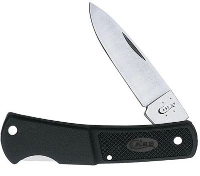Image showing  2.2 in. Synthetic Case Caliber Small Lockback Knife, Black