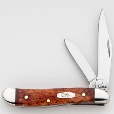 Case Cutlery 2.13 in. Smooth Bone Peanut Knife, Chestnut