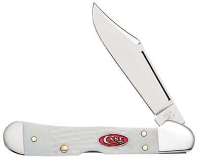 Case Cutlery 2.72 in. White Synthetic Mini CopperLock Knife