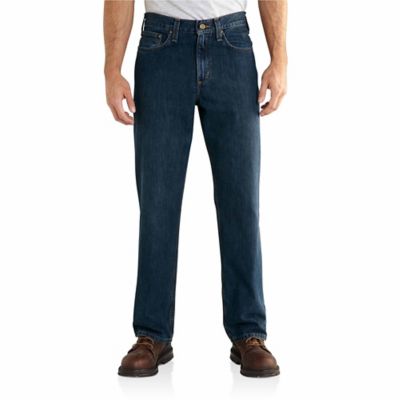 Carhartt Men's Relaxed Fit Mid-Rise Holter Jeans