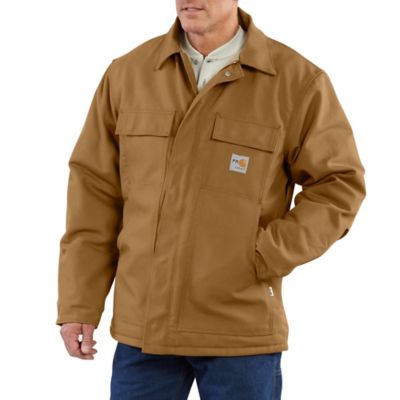 Carhartt Men's Flame-Resistant Duck Traditional Coat