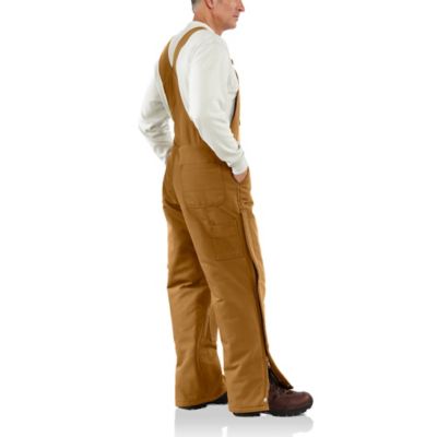 Image showing 5 th Carhartt Men's Flame-Resistant Duck Bib Lined Overalls